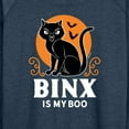 thumbnail image 3 of Hocus Pocus - Binx Is My Boo - Women's Lightweight French Terry Long Sleeve Shirt, 3 of 5