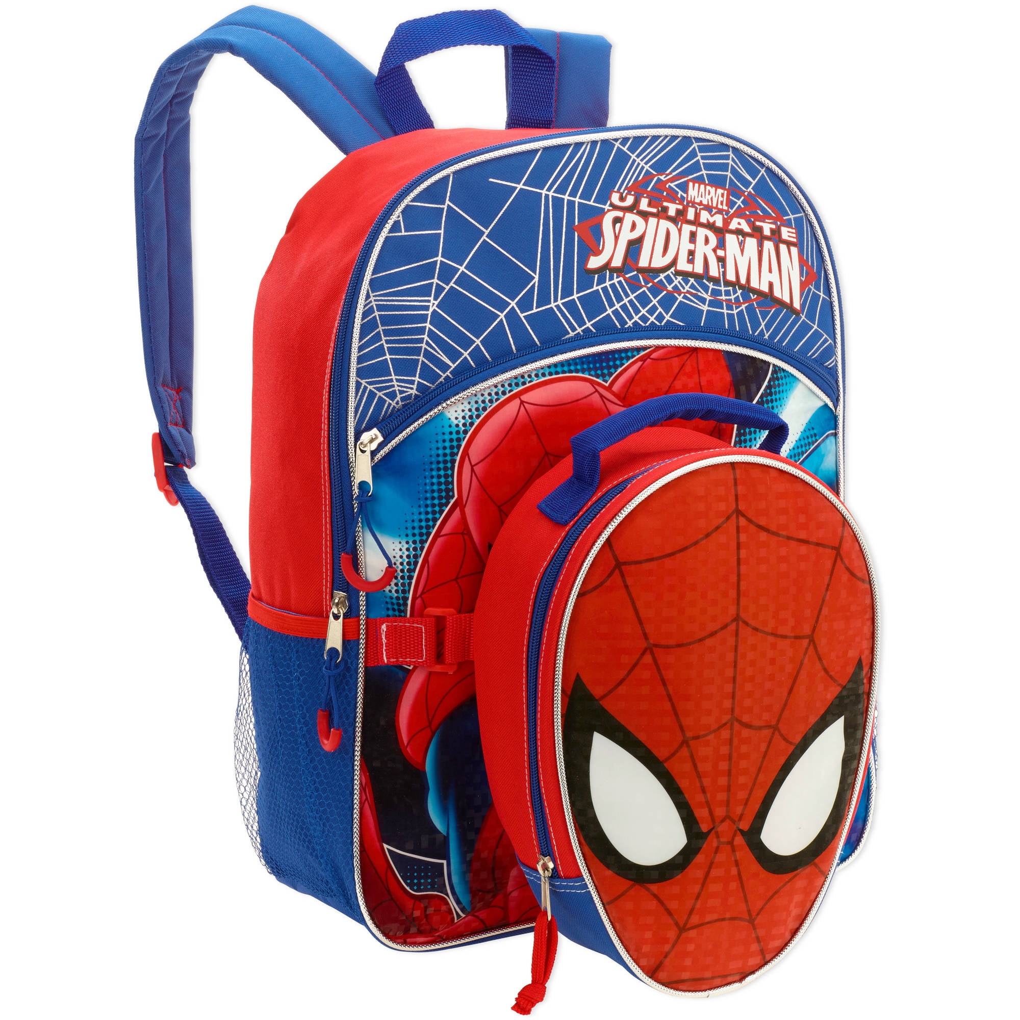 Spiderman Marvel 16 Backpack with Detachable Lunch Box
