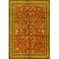 thumbnail image 1 of Ahgly Company Indoor Rectangle Persian Yellow Traditional Area Rugs, 2' x 3', 1 of 4