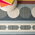 thumbnail image 6 of SAFAVIEH Orwell Dusko Abstract Area Rug, Blue/Yellow, 6'7" x 6'7" Square, 6 of 8