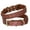 Brown, variant on Pet Artist Braided Large Dog Collar Genuine Leather Pet Collars Adjustable Heavy Duty Black Brown