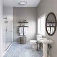 thumbnail image 5 of Hunter New Halcyon Bathroom Ventilation Exhaust Fan and Light, Chrome, 5 of 7