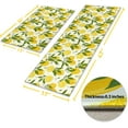 thumbnail image 3 of Cow Print Rugs for Kitchen Floor, Farmhouse Kitchen Mats Cushioned Anti Fatigue 2 Piece Set, Memory Foam Kitchen Mat Set of 2 and Kitchen Runner Rug Washable for Home Kitchen Decor 17"x30"+17"x47", 3 of 6