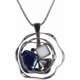 thumbnail image 1 of HTOOO Long Chain Necklace for Elegant Women Pendant Necklace with Created Crystals, 1 of 4