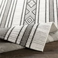 thumbnail image 5 of Surya Eagean EAG-2352 94 x 122" Rectangle Fabric Rug in Black/Off White/Charcoal, 5 of 7