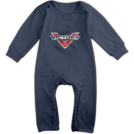 

MoMo Victory USA Motorcycle Logo Baby Romper Jumpsuit Navy