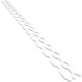 thumbnail image 6 of Ekena Millwork 94"H x 3/8"T Wabash PVC Adjustable Decorative Slat Wall Panel Kit, Unfinished (contains 23 Slats + 1 Straight Edge Starter Slat), 6 of 15