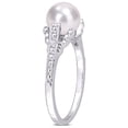 thumbnail image 3 of Everly Women's Cultured Pearl Sterling Silver Ring, 3 of 7