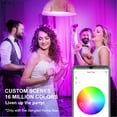 thumbnail image 4 of Sengled Smart Light Bulb Starter Kit, Smart Bulbs that Work with Google Home, A19 Color Changing Light Bulb, E26 Dimmable Bulbs 800LM, 8.6W (60W Equivalent), 2 Pack with Hub, 4 of 9