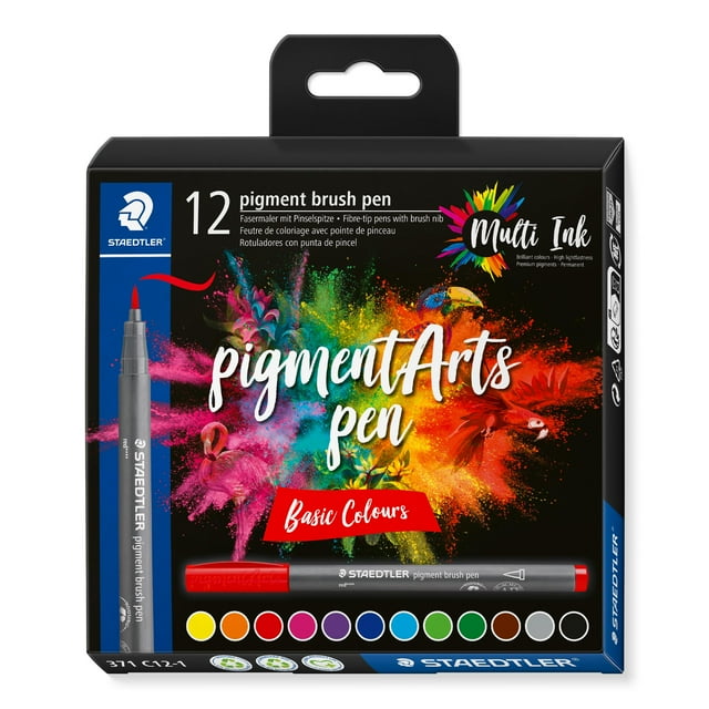 Rotulador STAEDTLER Pigment Arts, paquete de 12