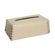thumbnail image 1 of Caja de pañuelos de cuero con diseño moderno, servilletero decorativo para sala de estar o dormitorio, caja de pañuelos de gran capacidad con amplia apertura, material de poliuretano para una elegant, 1 of 6