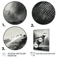 thumbnail image 3 of Designart "Alaska Grand Cetacean" Animals Floater Framed Wall Art Living Room, 3 of 7