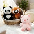 thumbnail image 4 of Animales de Peluche Cerdito Suave Lindo Ecológico Piglet Muñeco de Peluche Regalo, 4 of 5
