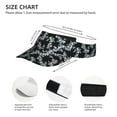 thumbnail image 3 of Kdxio Flower Print Sun Visor Hat Golf Visor Adjustable Velcro Outdoor Sports Cap for Men Women, 3 of 7