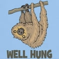 thumbnail image 3 of CafePress - The Well Hung Sloth T Shirt - Men's Classic Graphic T-Shirt, 3 of 4