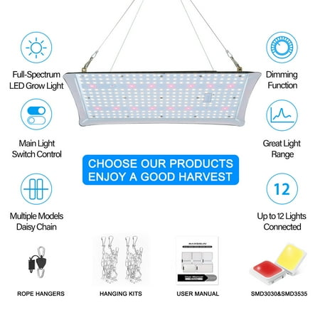 

100W LED Grow-Light Full-Spectrum for Indoor Vegetable Bloom-Plant