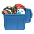 thumbnail image 2 of Rubbermaid Roughneck 25 Gallon Storage Container, Heritage Blue (4 Pack), 2 of 5