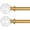 Gold 2 Pack, variant on 3/4 Inch Diameter Adjustable Curtain Metal Rod with Round Clear Acrylic Ball Finials，48 to 84 Inch
