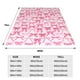thumbnail image 3 of Balery Pink bows Manta de Felpa Suave y Acogedora – Cobija de Franela Aterciopelada para Cama, Lavable y Cálida para Sofá, Mascotas, Transpirable-40"x30", 3 of 7