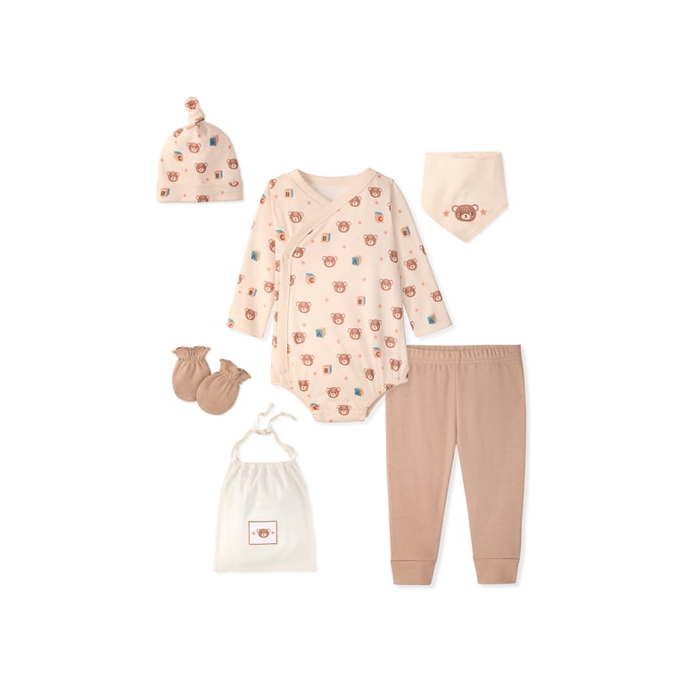 Garanimals Newborn & Baby 100% Cotton Newborn Essentials Set photo 1