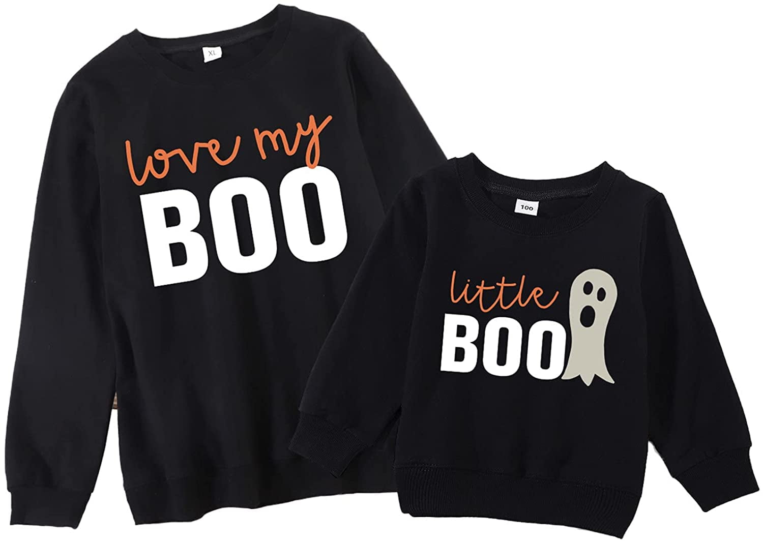 Spooky Matching Halloween Sweatshirt Mommy & Me Kleding Unisex kinderkleding Tops & T-shirts Adult Halloween Toddler Halloween Sweatshirt Mom and Me Spooky Season Sweatshirt 