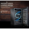 thumbnail image 3 of IVATION 34-Bottle Compressor Wine Refrigerator with Lock, Black, 3 of 8