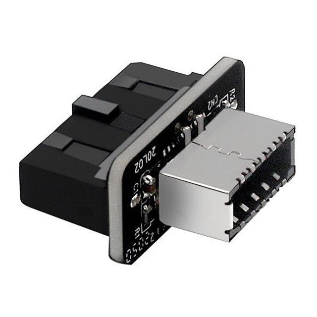 Adaptador USB3.0 Ndcxsfigh 19P/20P a TYPE-E TYPE-C para placa base