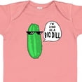 thumbnail image 4 of Inktastic I'm Kind of a Big Dill Pickle with Sunglasses Boys or Girls Baby Bodysuit, 4 of 5