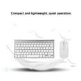 thumbnail image 3 of Keyboard and Mouse Combo Silent, Compact and Lightweight 2.4G  Keyboard and Mouse Kit with USB Receiver, for Desktop Laptop, for OS X, for Win XP 7 8, 3 of 7