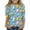 Blue, variant on Abcomgle Girls Easter Shirts Size 14 Cute Bunny Carrot Shirts for Kids Girls Crewneck Short Sleeve T-Shirts for Girls Spring Funny Holiday Top for Girls,Orange,9-10Years