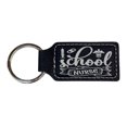 thumbnail image 4 of Keychain - Rectangle - School Nurse - Leather, 4 of 4