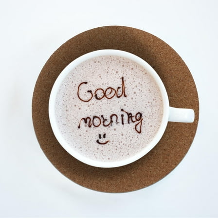 Niceauty 30pcs Unfinished Coasters Light Brown Craft Coasters for Dining Table