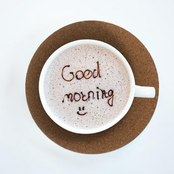 Niceauty 30pcs Unfinished Coasters Light Brown Craft Coasters for Dining Table