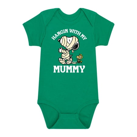 

Peanuts - Hanging With My Mummy - Infant Baby One Piece