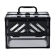 thumbnail image 1 of Case de tren de maquillaje Portable Ligero, Mango de transporte, Multipropósito, Organizador de artículos de tocador de caja de herramientas, 1 of 9