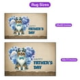 thumbnail image 5 of Australian Shepherd Proud Dad Happy Father's Day Indoor Rug Aussie Dog Lover Gifts Carpet Living Bed Room Sofa Home Decor - 02008, 5 of 5