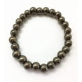 thumbnail image 4 of Pyrite Bracelet 8mm Genuine and natural pyrite bracelet For Money  Good Luck, 4 of 11