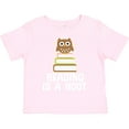 thumbnail image 3 of Inktastic Reading Is A Hoot Librarian Gift Girls Toddler T-Shirt, 3 of 5