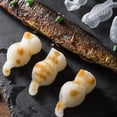 thumbnail image 2 of Cat Shape Rice Ball Mold Sushi, Potato, Pumpkin Mash Maker Versatile Kitchen Tool for Baking, Jelly, Chocolate Microwave & Dishwasher Safe, 2 of 8