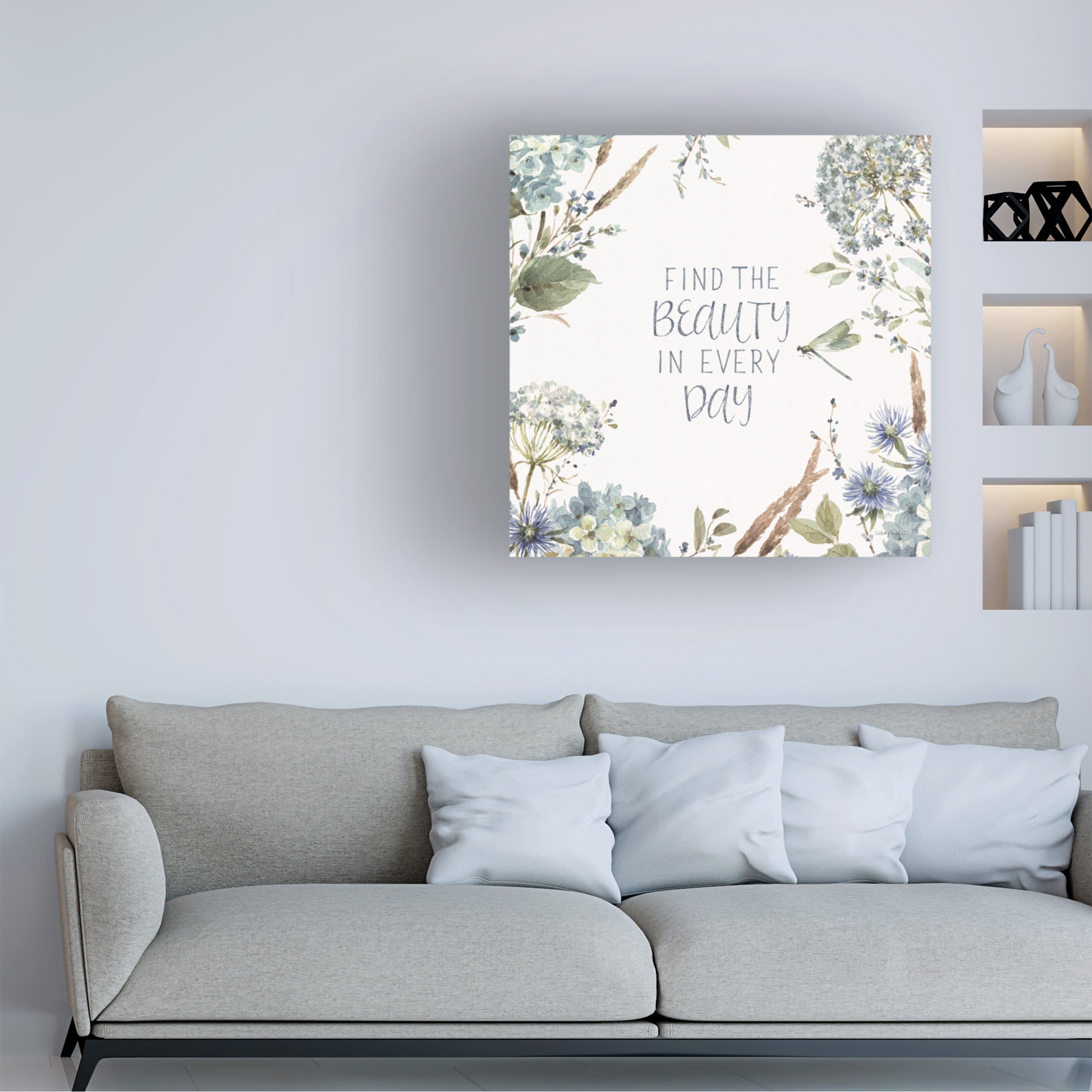 Lisa Audit 'Bohemian Blue 11' Canvas Art