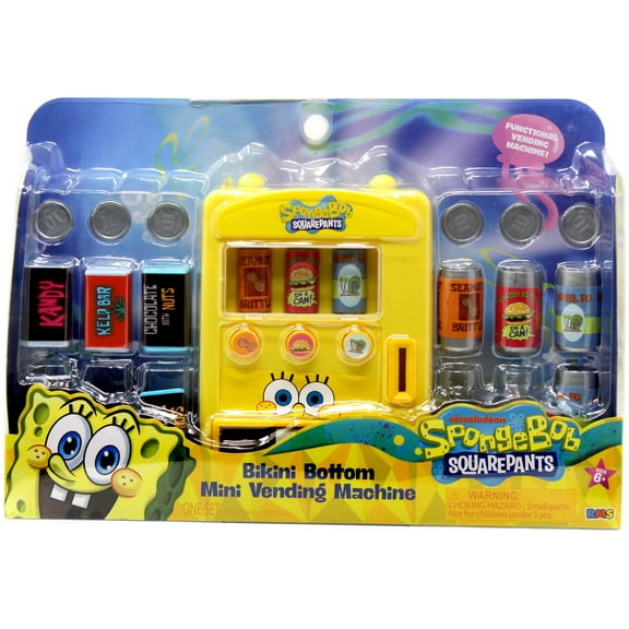 Spongebob Squarepants Bikini Bottom Mini Vending Machine