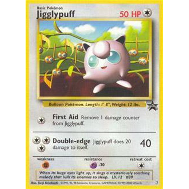 Pokemon Promo Cards Jigglypuff 7
