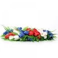 thumbnail image 3 of Tulip Wreath for Front Door Summer Fall Large Wreaths for Outdoor Door Indoor Wall Or Window Décor Festival Decoration, 3 of 6