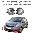 thumbnail image 1 of 1 Set Front Bumper Fog Light Assembly Harness For Toyota, 1 of 5