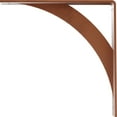 thumbnail image 4 of Ekena Millwork 2"W x 14"D x 14"H Legacy Steel Bracket, Hammered Copper, 4 of 13