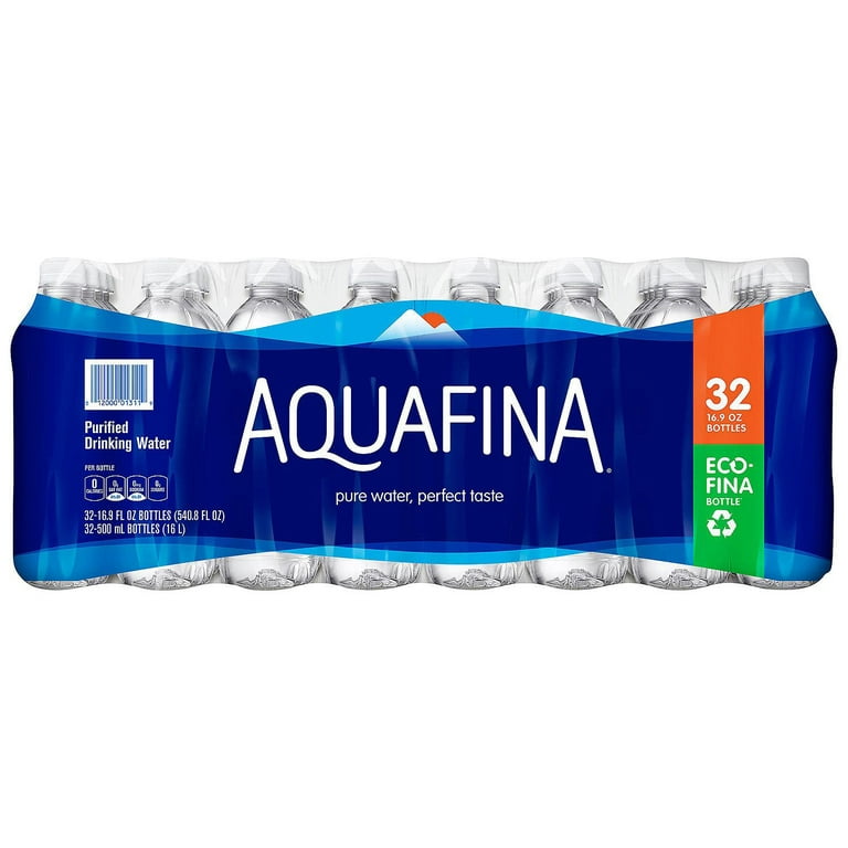 Aquafina Pure Water Bottle 16.9 Oz., 24/Carton (PEP50404)
