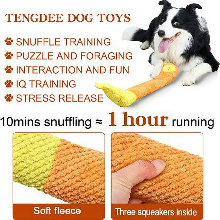Dog Easter Toys Puppy Chew Toys For Boredom Dog Squeaky Foraging