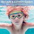 thumbnail image 4 of 2 Pack Goggles for Kids Toddler 3-15, Anti Fog No Leak Clear Swim Goggles for Boys Girls Pool Beach Swimming, 4 of 6