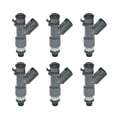 thumbnail image 4 of Fuel Injectors Set of 6 Compatible with Acura MDX RDX ZDX TL RL TSX Honda Accord Crosstour,3.5L 3.7L V6 2008-2018# 16450-R70-A01 FJ982 842-12352 1550571 16450R070A01 16450R70A01 16450R71L01 84212352, 4 of 7