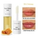thumbnail image 1 of Limpiadores domésticos Bálsamo labial con sabor a frutas Hidratante Diluyente Líneas de labios Previene la sequedad Bálsamo labial de coco Aceites labiales, 1 of 3